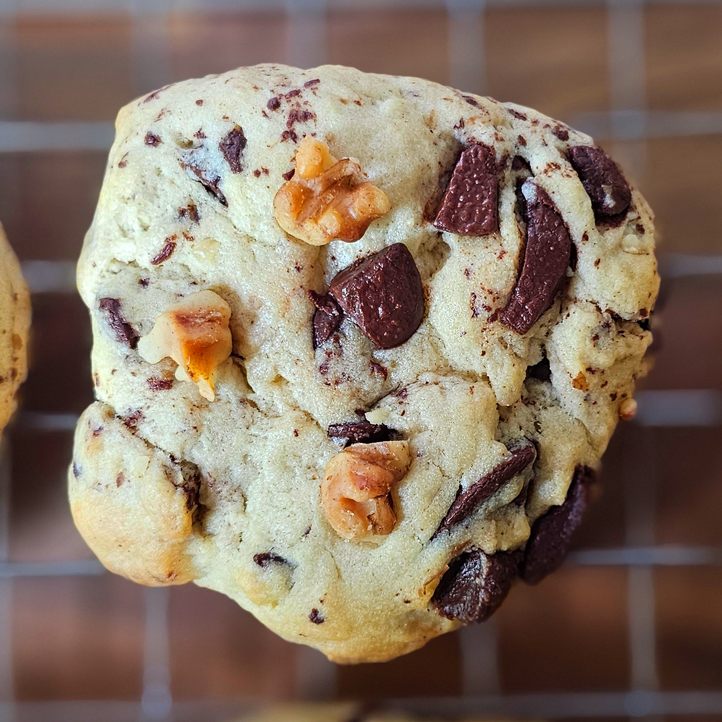 Milk/White and Dark Choc & Walnut Mixed Cookies x 6